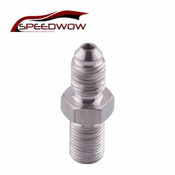 SPEEDWOW AN3 To M10*1.0 Straight Stainless Steel Oil Cooler Adaptor Components Hose Ends Bulkhead Fitting Oil Hose Adapter
SPEEDWOW AN3 To M10*1.0 Straight Stainless Steel Oil Cooler Adaptor Components Hose Ends Bulkhead Fitting Oil Hose Adapter