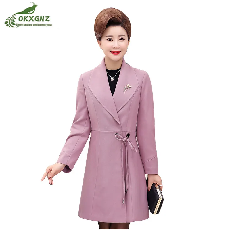 Autumn women windbreaker new middle-aged fashion high-end casual women jacket women spring long-sleeved coat clothing OKXGNZ
Autumn women windbreaker new middle-aged fashion high-end casual women jacket women spring long-sleeved coat clothing OKXGNZ