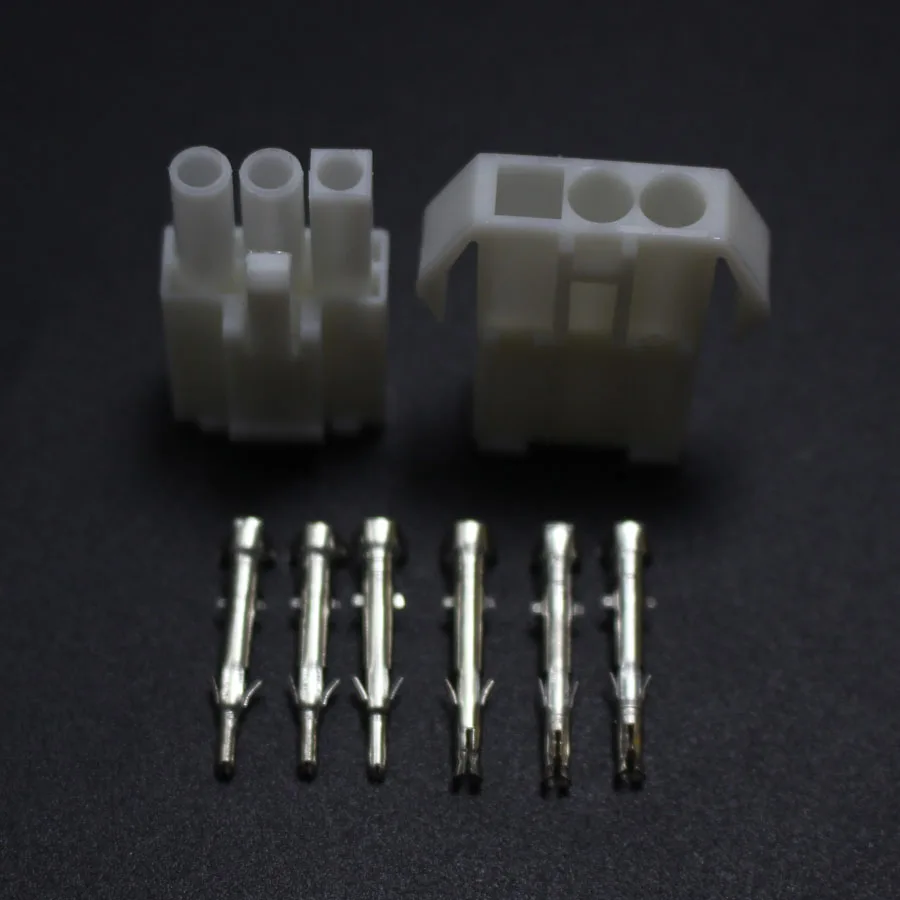 5Sets EL-3P Small tamiya Electronic Connector 4.5mm EL 3P Multipole Connectors Male Female Plug + terminals
5Sets EL-3P Small tamiya Electronic Connector 4.5mm EL 3P Multipole Connectors Male Female Plug + terminals