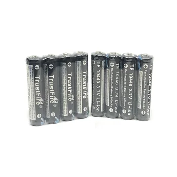 10pcs/lot TrustFire 10440 3.7V 600mAh Rechargeable Battery Lithium Batteries with PCB Protection Diver Board For Toys headlamps
10pcs/lot TrustFire 10440 3.7V 600mAh Rechargeable Battery Lithium Batteries with PCB Protection Diver Board For Toys headlamps