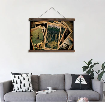 Artryst Rectangle Cuadros Paintings Tarot Cards Occult of Home Decor Painting Poster Printing Hanging Canvas SCP (18)
Artryst Rectangle Cuadros Paintings Tarot Cards Occult of Home Decor Painting Poster Printing Hanging Canvas SCP (18)