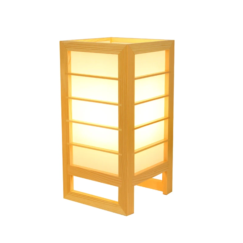 Japanese Table Lamp Bedroom Bedside Lights Hotel Decoration Vertical Solid Wood Floor Lamp Tatami Zen Tea Room Lighting E27
Japanese Table Lamp Bedroom Bedside Lights Hotel Decoration Vertical Solid Wood Floor Lamp Tatami Zen Tea Room Lighting E27