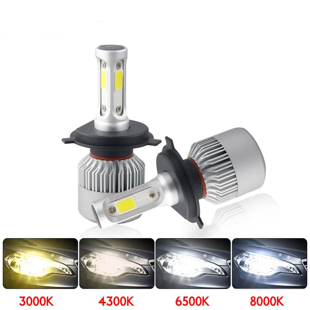 Erenigh 2pcs LED Headlight Bulbs S2 H4 H7 H1 H11 H13 12V 9005 9006 H3 9004 9007 9012 72W 8000LM Light All In Auto Lighting
Erenigh 2pcs LED Headlight Bulbs S2 H4 H7 H1 H11 H13 12V 9005 9006 H3 9004 9007 9012 72W 8000LM Light All In Auto Lighting