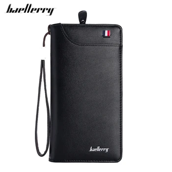 Baellerry Brand Men Wallets 2018 Black Coin Purse Thin Long Wallet Male Clutch Card Holder Zipper Pocket Wristlet Wallet 19.8cm
Baellerry Brand Men Wallets 2018 Black Coin Purse Thin Long Wallet Male Clutch Card Holder Zipper Pocket Wristlet Wallet 19.8cm