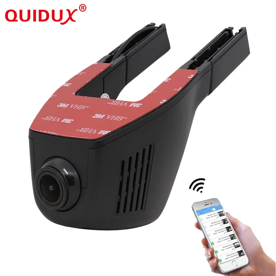 QUIDUX Novatek 96658 Wifi Car DVR Video Recorder FHD 1080P Wireless APP Manipulation IMX 322 Hidden Dash Cam camera Registrator
QUIDUX Novatek 96658 Wifi Car DVR Video Recorder FHD 1080P Wireless APP Manipulation IMX 322 Hidden Dash Cam camera Registrator