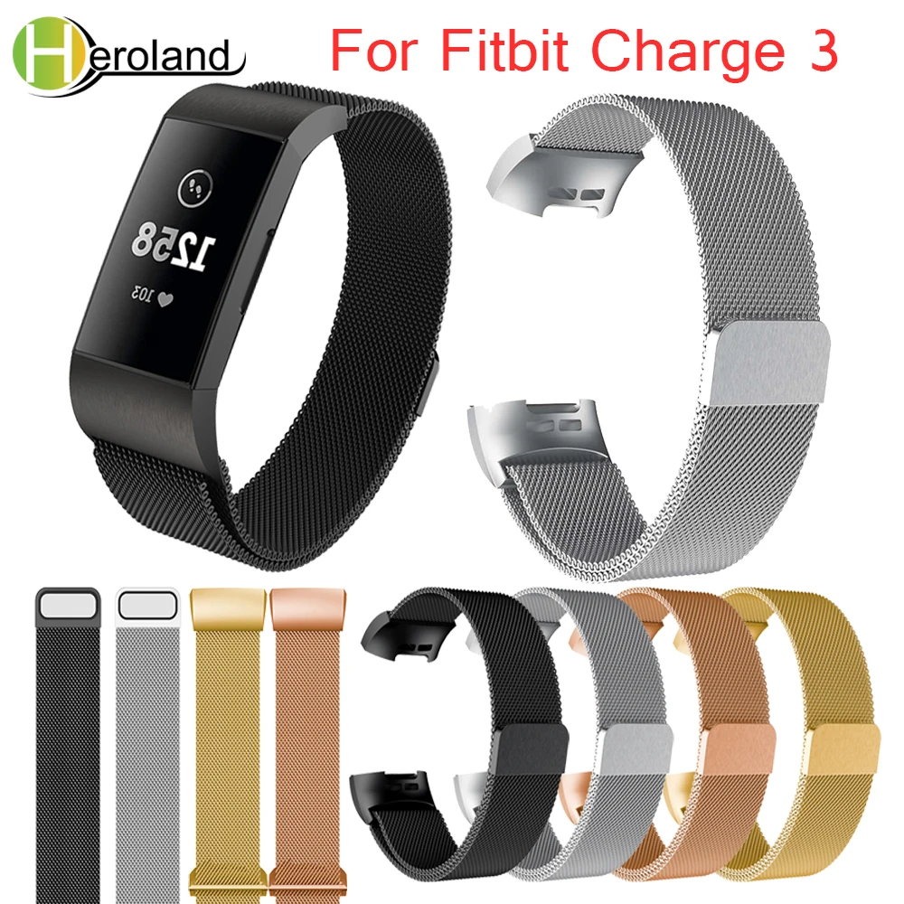 For Fitbit charge 3 Watch band Milanese loop Stainless Steel Bracelet Replacement Accessory Wristbands For Fitbit Charge 3 New
For Fitbit charge 3 Watch band Milanese loop Stainless Steel Bracelet Replacement Accessory Wristbands For Fitbit Charge 3 New