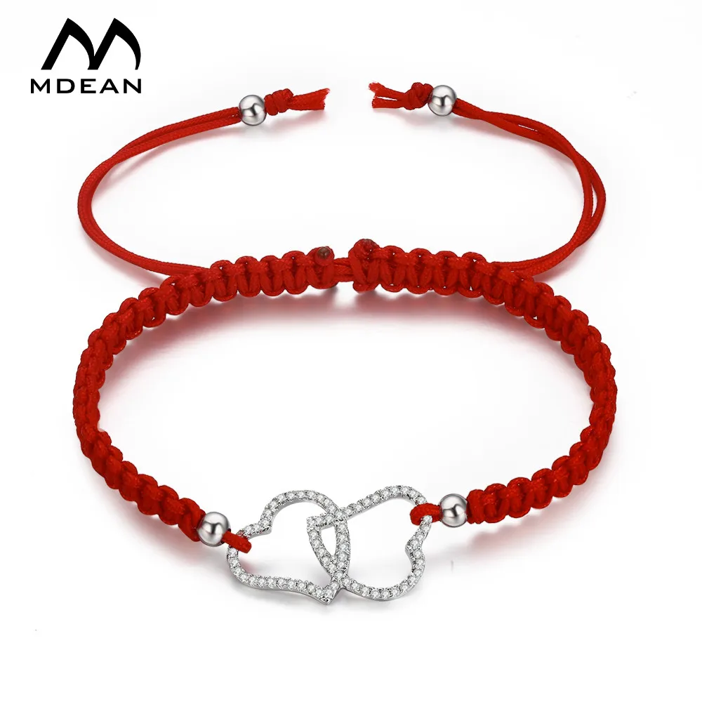 MDEAN white gold Color Bracelets for women fashion AAA Zircon jewelry women bracelet with rope chain vintage Accessories MSB019
MDEAN white gold Color Bracelets for women fashion AAA Zircon jewelry women bracelet with rope chain vintage Accessories MSB019