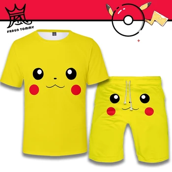 Pokemon Detective Pikachu Women T-shirt short Set 3D Printed Anime Japan tshirt Set New cute Hot Sale sweatshirt summer Clothe
Pokemon Detective Pikachu Women T-shirt short Set 3D Printed Anime Japan tshirt Set New cute Hot Sale sweatshirt summer Clothe