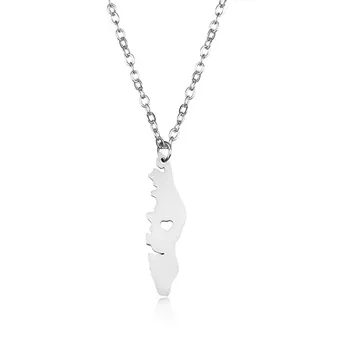 Elfin New 304 Stainless Steel Victoria Map Necklace High Quality Canada Victoria Map Heart Pendant Necklace Women Map Jewellery
Elfin New 304 Stainless Steel Victoria Map Necklace High Quality Canada Victoria Map Heart Pendant Necklace Women Map Jewellery