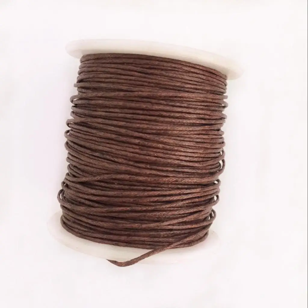 12 Rolls 80 Meters 1mm Waxed Cotton Cords Thread for DIY Bracelet Jewelry Making 12 Colors