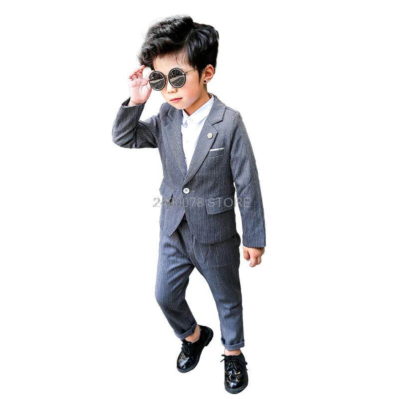 Kids kindergarten Graduation Suit Flower Boys Formal Dress Children Jacket Pants 2pcs Wedding Tuxedo Dance Costume Clothing Set
Kids kindergarten Graduation Suit Flower Boys Formal Dress Children Jacket Pants 2pcs Wedding Tuxedo Dance Costume Clothing Set