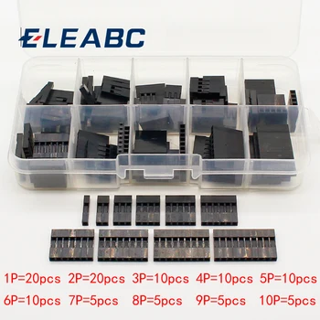 100pc Dupont sets Kit with box 1P/2P/3P/4P/5P/6P/7P/8P/9P/ 10Pin Housing Plastic Shell Terminal Jumper Wire Connector set
100pc Dupont sets Kit with box 1P/2P/3P/4P/5P/6P/7P/8P/9P/ 10Pin Housing Plastic Shell Terminal Jumper Wire Connector set