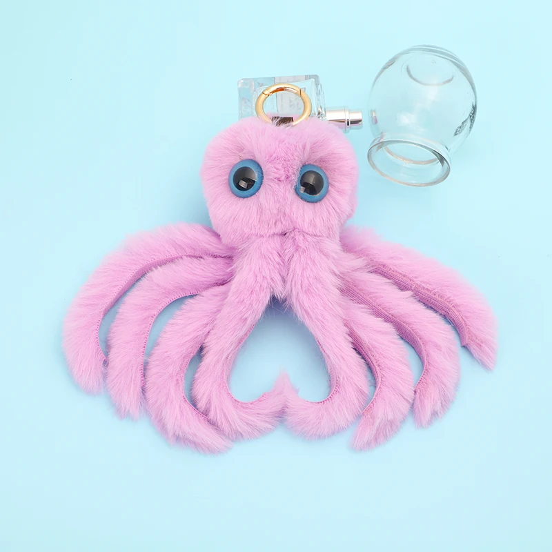 EASYA Cute Octopus Keychain 4 Colors Big Long Pompom Key Ring Women Girls Bag Charm Accessories Car Key Chain
EASYA Cute Octopus Keychain 4 Colors Big Long Pompom Key Ring Women Girls Bag Charm Accessories Car Key Chain