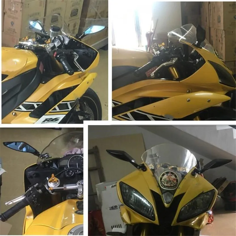 Motorcycle CNC Aluminum And Rearview Side Mirror For YAMAHA YZF- R1 R6 R3 R25 R15
Motorcycle CNC Aluminum And Rearview Side Mirror For YAMAHA YZF- R1 R6 R3 R25 R15