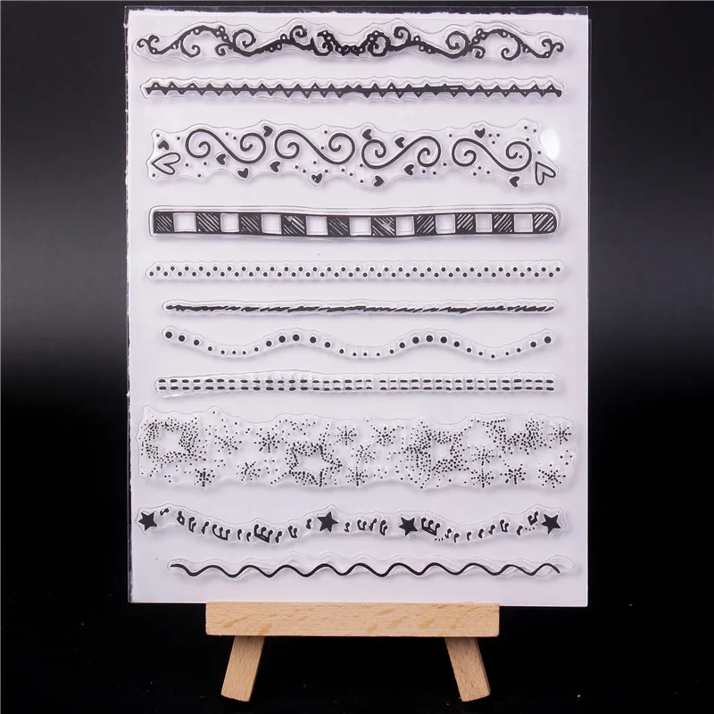 Wave line Transparent Clear Silicone Stamp/Seal for DIY scrapbooking/photo album Decorative clear stamps
Wave line Transparent Clear Silicone Stamp/Seal for DIY scrapbooking/photo album Decorative clear stamps