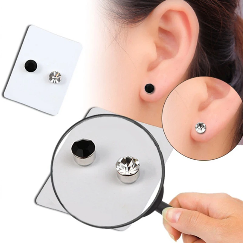 New Cute Romantic Lovely Clear Magnetic Stud Earrings Magnetic Health Jewelry Magnets Of Lazy Paste Patch Simple Stud Earrings
New Cute Romantic Lovely Clear Magnetic Stud Earrings Magnetic Health Jewelry Magnets Of Lazy Paste Patch Simple Stud Earrings
