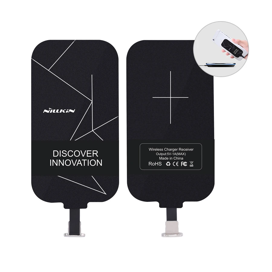 Nillkin Universal Qi Wireless Charger Receiver Adapter Receiver bag Coil for iPhone for xiaomi for huawei for samsung oneplus
Nillkin Universal Qi Wireless Charger Receiver Adapter Receiver bag Coil for iPhone for xiaomi for huawei for samsung oneplus