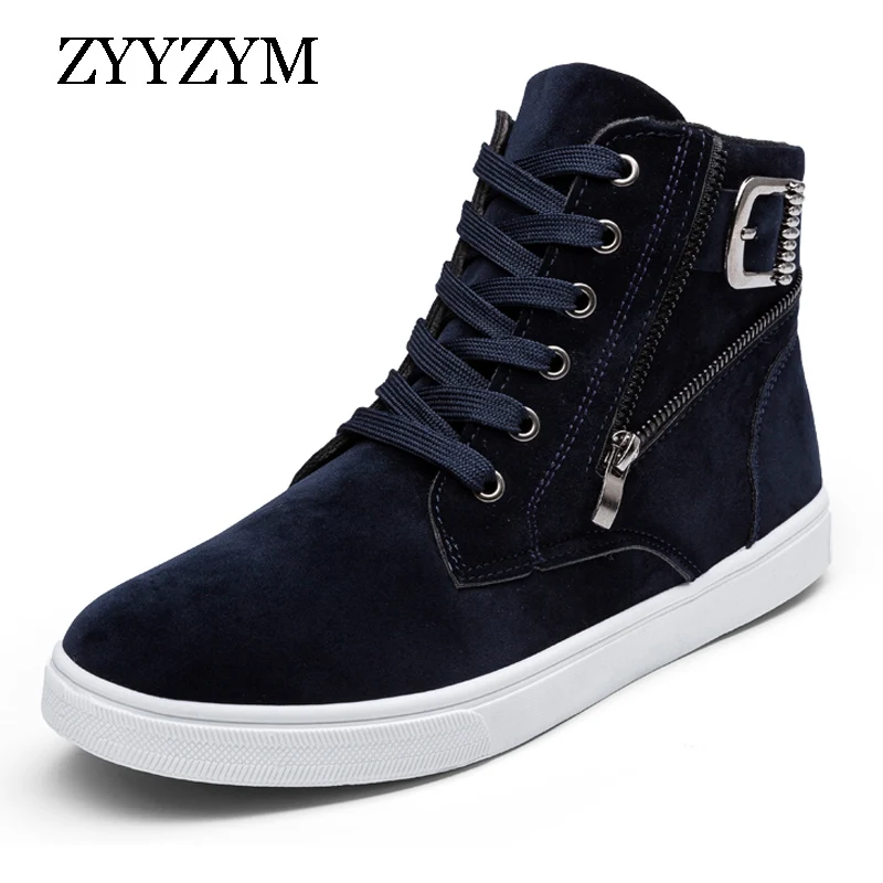 Men Casual Shoes Winter Autumn 2016 Lace-up High Style Non-slip Fashion Trend Flats Rubber Youth Students Shoes Hot Sale
Men Casual Shoes Winter Autumn 2016 Lace-up High Style Non-slip Fashion Trend Flats Rubber Youth Students Shoes Hot Sale