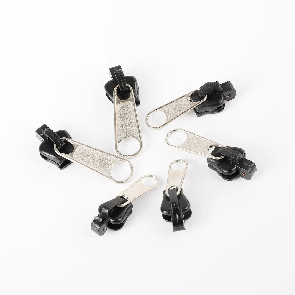 6pcs Fix Zipper DIY Zip Slider Repair Kit Replacement For Zip Fastenings Sewing Tailor Tools Clothing Accessories Size 2.8-3.6cm
6pcs Fix Zipper DIY Zip Slider Repair Kit Replacement For Zip Fastenings Sewing Tailor Tools Clothing Accessories Size 2.8-3.6cm