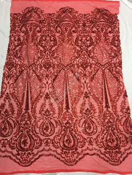 5 colors High quality African lace Red blue black gun color white sequins Nigeria embroidery fashionable French yarn wedding dre
5 colors High quality African lace Red blue black gun color white sequins Nigeria embroidery fashionable French yarn wedding dre