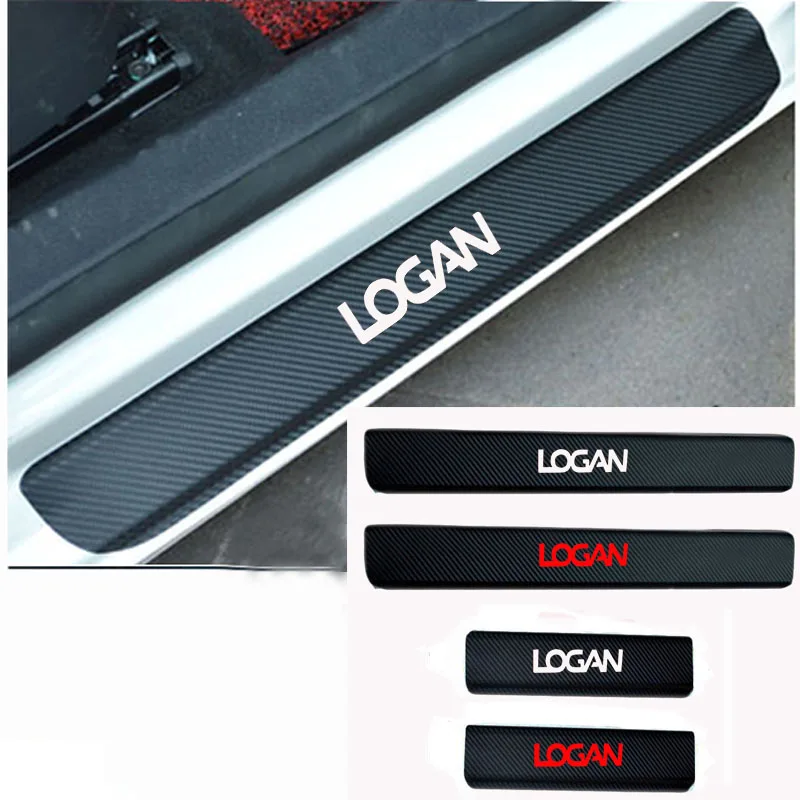 4Pcs Car Door Sill Protector Sticker Carbon Fiber Vinyl Sticker for Renault Logan
4Pcs Car Door Sill Protector Sticker Carbon Fiber Vinyl Sticker for Renault Logan