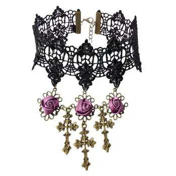 YiYaoFa Cross Choker Necklace Gothic Jewelry False Collar Statement Necklace for Women Accessories Girl Party Jewelry GN-94
YiYaoFa Cross Choker Necklace Gothic Jewelry False Collar Statement Necklace for Women Accessories Girl Party Jewelry GN-94