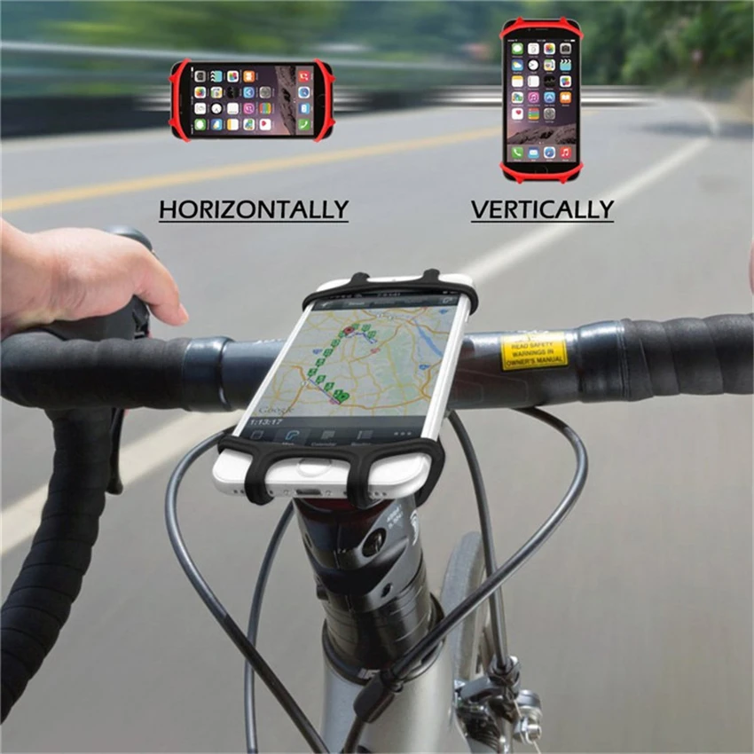 2018 Silicone Bicycle Bike Motorcycle Mobile Phone Holder GPS Handlebar Bracket Stand Outdoor Cycling Bicycle Riding Equipment
2018 Silicone Bicycle Bike Motorcycle Mobile Phone Holder GPS Handlebar Bracket Stand Outdoor Cycling Bicycle Riding Equipment