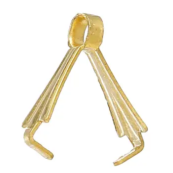 DoreenBeads Brass Pendant Bails Clips & Pendant Clasps Brass Tone 13mm( 4/8") x 12mm( 4/8"), 14 Pieces 2017 new
DoreenBeads Brass Pendant Bails Clips & Pendant Clasps Brass Tone 13mm( 4/8") x 12mm( 4/8"), 14 Pieces 2017 new