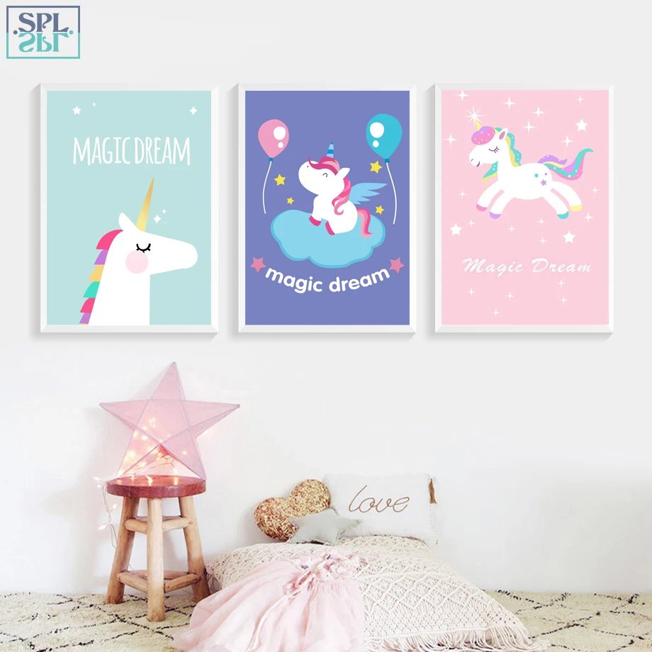 SPLSPL Unicorn Nordic Nordic Style Wall Art Canvas Poster Painting Prints Animals Home Decor Pictures for Kids Decor Frameless
SPLSPL Unicorn Nordic Nordic Style Wall Art Canvas Poster Painting Prints Animals Home Decor Pictures for Kids Decor Frameless