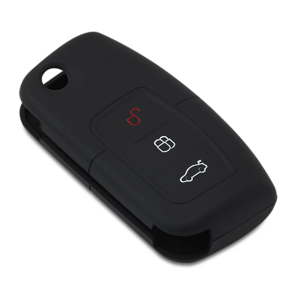 Silicone Key Remote Cover Case Protect For Ford Fiesta Focus 2 Ecosport Kuga Escape 3 Buttons Car Flip Key Accessaries
Silicone Key Remote Cover Case Protect For Ford Fiesta Focus 2 Ecosport Kuga Escape 3 Buttons Car Flip Key Accessaries