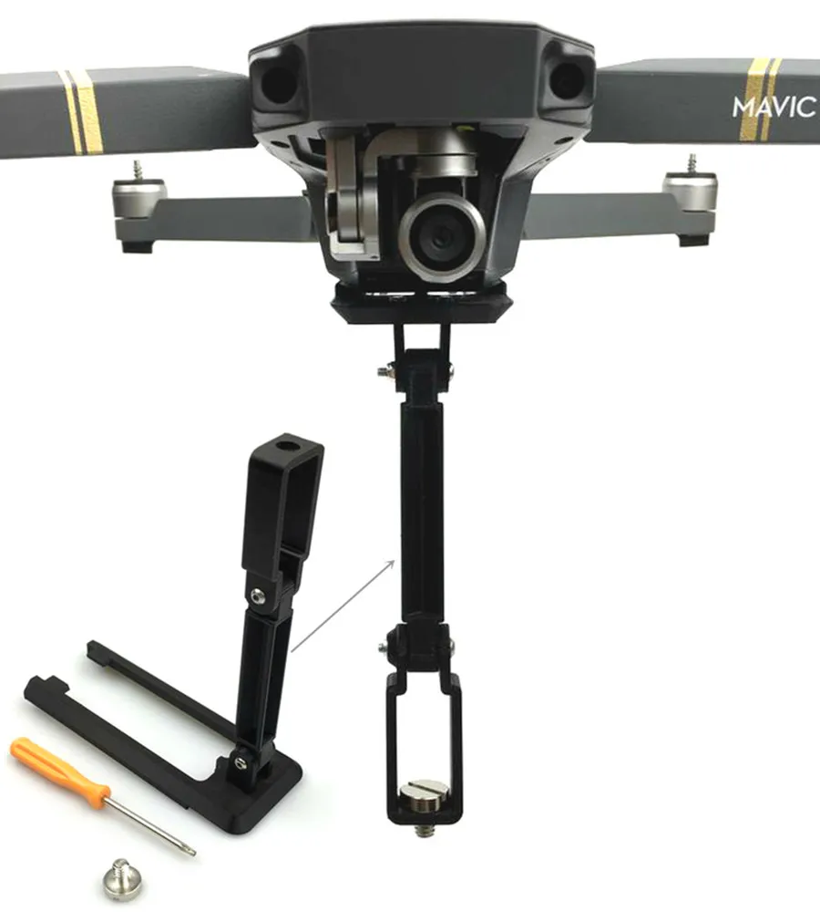 Gopro Hero 6 5 4 3 Action Sports Camera 360 Degree Mount Bracket Holder Tripod support 1/4 Base for DJI MAVIC Pro Drone
Gopro Hero 6 5 4 3 Action Sports Camera 360 Degree Mount Bracket Holder Tripod support 1/4 Base for DJI MAVIC Pro Drone