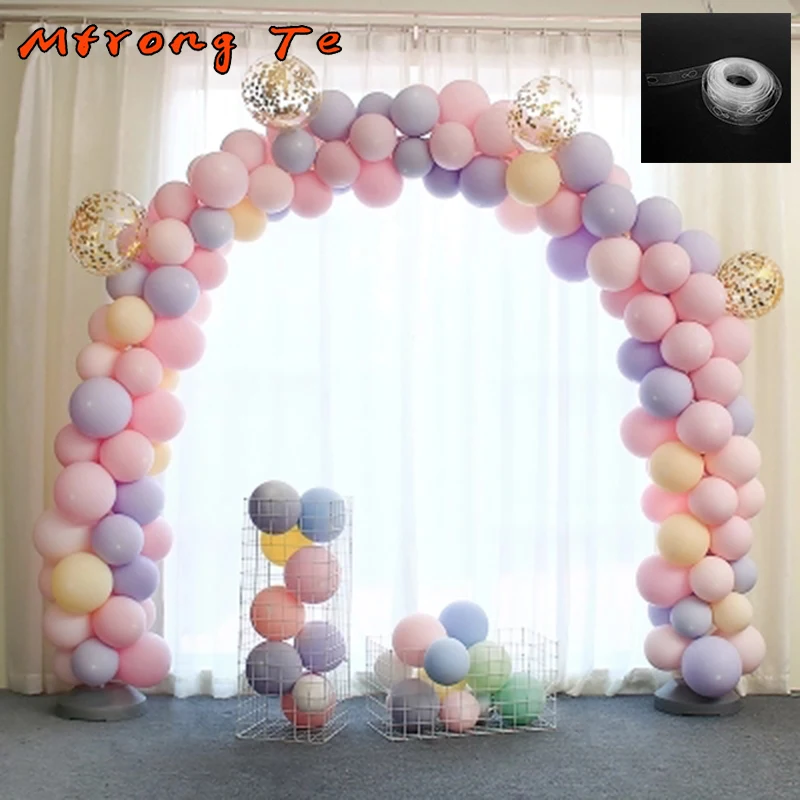 1pc 5M Balloon Chain Transparent PVC Rubber Wedding Party Birthday Balloons Backdrop Decor Balloon Chain Party Arch Decoration
1pc 5M Balloon Chain Transparent PVC Rubber Wedding Party Birthday Balloons Backdrop Decor Balloon Chain Party Arch Decoration