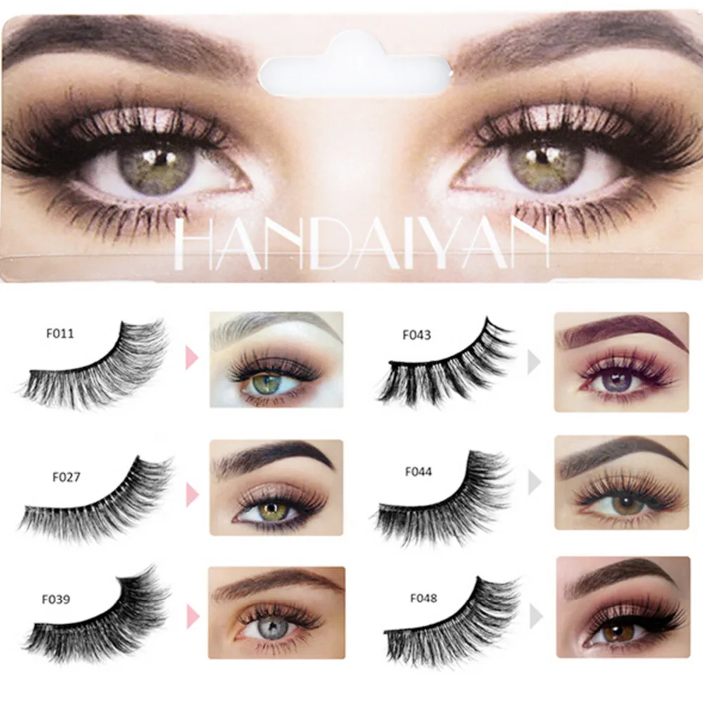 2018 New HANDAIYAN Brand Eye Lashes Natural Long Thick Curling High Quality Hand Made 3D False Eyelash Makeup Kit
2018 New HANDAIYAN Brand Eye Lashes Natural Long Thick Curling High Quality Hand Made 3D False Eyelash Makeup Kit