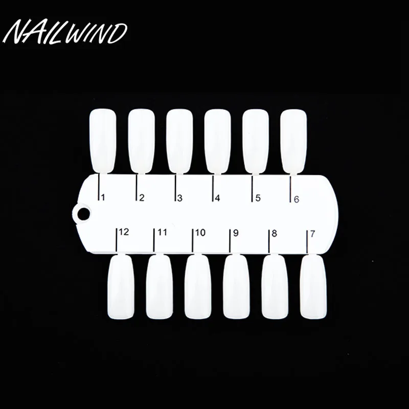 NAILWIND 1PCS False Nail Tips Color Card Transparent White Buckle Ring Nail Art Practice Display Tools Manicure Patterns
NAILWIND 1PCS False Nail Tips Color Card Transparent White Buckle Ring Nail Art Practice Display Tools Manicure Patterns