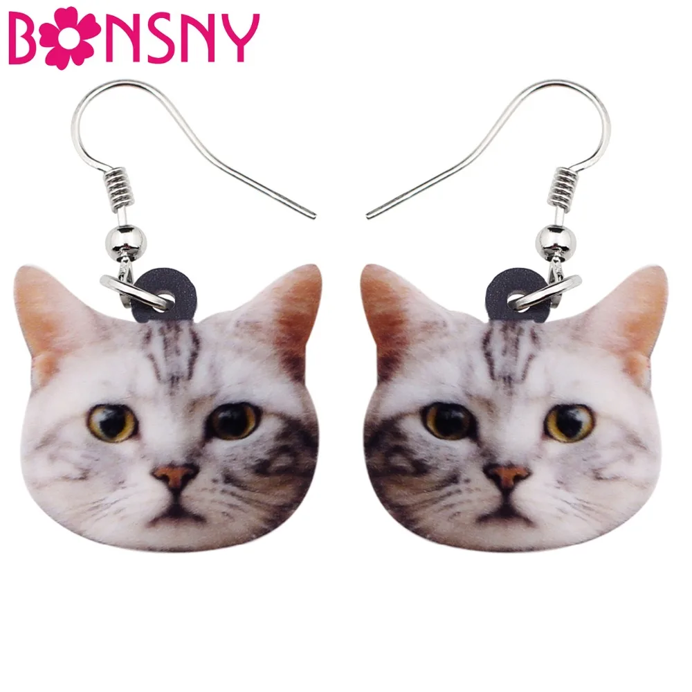 Bonsny Acrylic Cute Kitten Cat Earrings Big Long Dangle Drop Women Girl Ladies Fashion Anime Novelty Jewelry Wholesale Accessory
Bonsny Acrylic Cute Kitten Cat Earrings Big Long Dangle Drop Women Girl Ladies Fashion Anime Novelty Jewelry Wholesale Accessory
