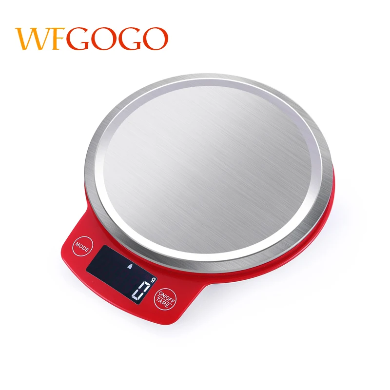 WFGOGO Digital Kitchen Scales Cooking Measure Tool Stainless Steel Electronic Weight Scale LCD Display Palm scales Food 3kg/0.1g
WFGOGO Digital Kitchen Scales Cooking Measure Tool Stainless Steel Electronic Weight Scale LCD Display Palm scales Food 3kg/0.1g