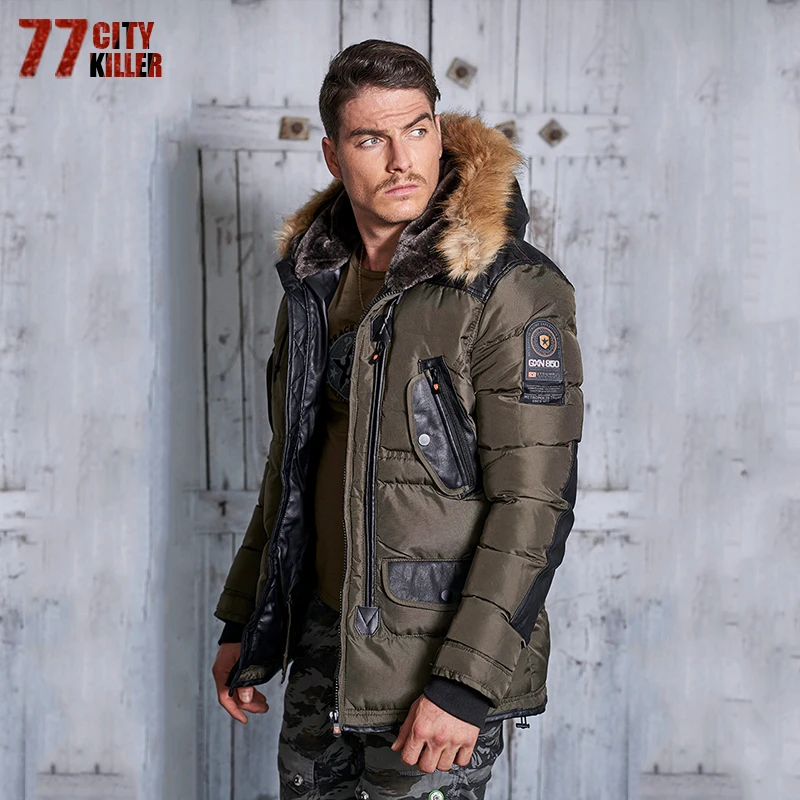 77City Killer Autumn Winter Long Parka Men Casual Slim Fit Hood Winter Jackets Mens Lovers Coat Cotton Windbreak Outwear P913
77City Killer Autumn Winter Long Parka Men Casual Slim Fit Hood Winter Jackets Mens Lovers Coat Cotton Windbreak Outwear P913