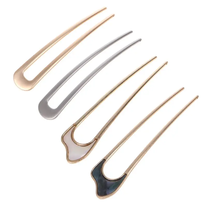 Japan Minimalist Alloy U Shape Hair Sticks For Women Lady Hairpin Bun Tool Headwear
Japan Minimalist Alloy U Shape Hair Sticks For Women Lady Hairpin Bun Tool Headwear