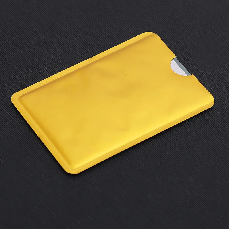 5 Pcs/pack Metal Smart Anti-theft Credit Card Holder Aluminium Anti Rfid Blocking Reader Lock Card Protection Credit Card Holde
5 Pcs/pack Metal Smart Anti-theft Credit Card Holder Aluminium Anti Rfid Blocking Reader Lock Card Protection Credit Card Holde