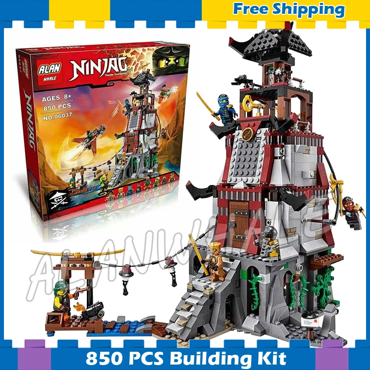 850pcs New Ninja The Lighthouse Siege 10528 Model Building Blocks Kit Children Toys Bricks Christmas Gifts Compatible With lego
850pcs New Ninja The Lighthouse Siege 10528 Model Building Blocks Kit Children Toys Bricks Christmas Gifts Compatible With lego
