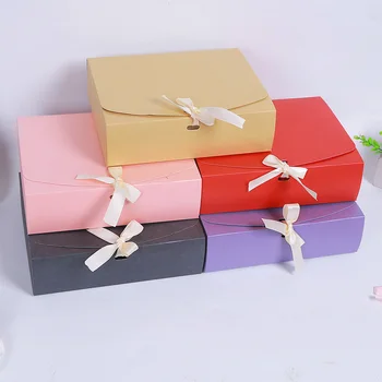 200pcs 5 colors Large Gift paper Box Cosmetic Bottle Scarf clothing Packaging Color Paper Box with ribbon Underwear packing box
200pcs 5 colors Large Gift paper Box Cosmetic Bottle Scarf clothing Packaging Color Paper Box with ribbon Underwear packing box
