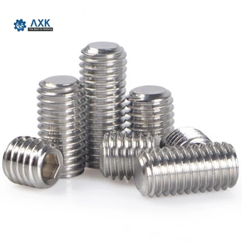 Head Set Screw Bolt Hex Socket Stainless Steel Stainlness M2 Crew Headless Flat Point Hexagon Pocket 300pcs Din916 Axk
Head Set Screw Bolt Hex Socket Stainless Steel Stainlness M2 Crew Headless Flat Point Hexagon Pocket 300pcs Din916 Axk