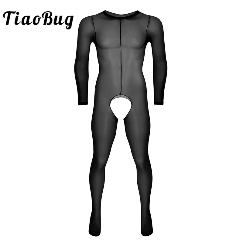 TiaoBug Men Soft See Through Sheer Crotchless Stretchy Body Pantyhose Tights Open Crotch Full Body Stocking Male Sexy Catsuit
TiaoBug Men Soft See Through Sheer Crotchless Stretchy Body Pantyhose Tights Open Crotch Full Body Stocking Male Sexy Catsuit
