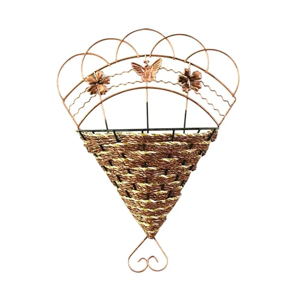 Rattan Wall Hanging Ice Cream Design Flower Basket Container For Artificial Flowers Plant Home Garden Party Wedding Decoration
Rattan Wall Hanging Ice Cream Design Flower Basket Container For Artificial Flowers Plant Home Garden Party Wedding Decoration