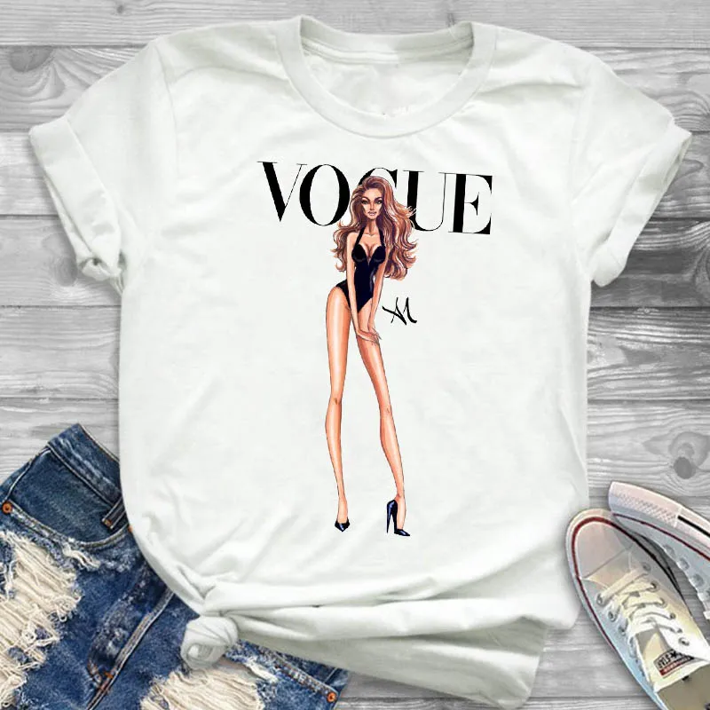 Women Shirt Cute Fashion Cartoon long legs elegent Ladies Printed Womens Summer Female T T-shirt Graphic Printed Top Tshirt
Women Shirt Cute Fashion Cartoon long legs elegent Ladies Printed Womens Summer Female T T-shirt Graphic Printed Top Tshirt