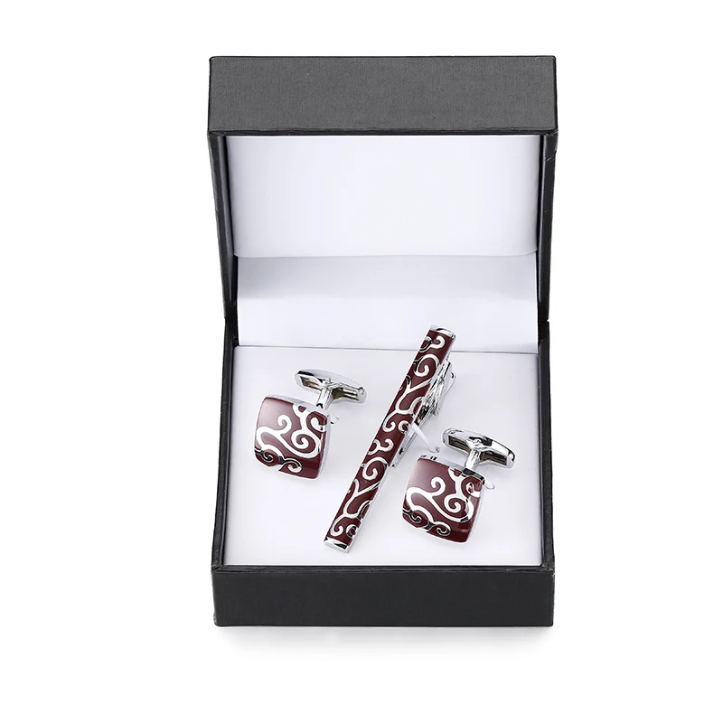 DY A set of high-grade Red Enamel Silvery Tie Clip pattern suit men French Cufflinks Cufflinks tie clip box set free shipping
DY A set of high-grade Red Enamel Silvery Tie Clip pattern suit men French Cufflinks Cufflinks tie clip box set free shipping