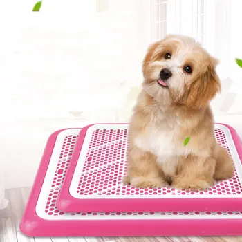 Pet Dog Toilet Indoor Mesh Potty Pan Puppy Pee Poo Training Pad for Small Medium Large Dog E2S
Pet Dog Toilet Indoor Mesh Potty Pan Puppy Pee Poo Training Pad for Small Medium Large Dog E2S