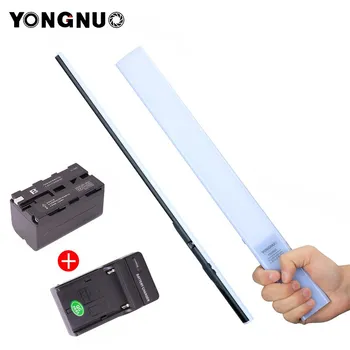 YONGNUO YN360 YN360S 3200k-5500k Handheld LED Video Light Phone App Control LED Lighting Stick + Battery For Wedding Shotting
YONGNUO YN360 YN360S 3200k-5500k Handheld LED Video Light Phone App Control LED Lighting Stick + Battery For Wedding Shotting
