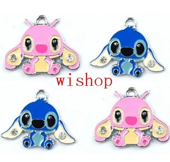Wholesale 50 Pcs Mix Cartoon Stitch Metal Charm Pendants Jewelry Making Gift W255
Wholesale 50 Pcs Mix Cartoon Stitch Metal Charm Pendants Jewelry Making Gift W255