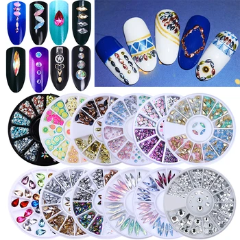 BORN PRETTY Mixed Decoration in Wheel Stone Nail Rhinestone Studs Irregular Beads For Gel Polish 3D Nail Decoration Accessories 
BORN PRETTY Mixed Decoration in Wheel Stone Nail Rhinestone Studs Irregular Beads For Gel Polish 3D Nail Decoration Accessories